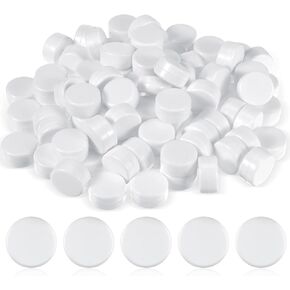 Skylety 100 Pieces Toy Rattle Box Repair Pet Toy Noise Maker Insert Rattle Inserts for Pet Toys Plastic Ring Box Repair Fix Pet Baby Toy Squeaker for Baby Pet Dog (11 x 22 mm)