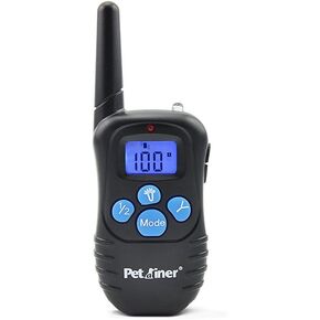 جهاز إرسال عن بعد بديل من بيترينر لطوق إلكتروني للتدريب عن بعد بطول 330 ياردة Pet998DBB، طوق تدريب للكلاب قابل لإعادة الشحن ومقاوم للماء مع شاشة إضاءة خلفية زرقاء مطورة حديثًا in Kuwait