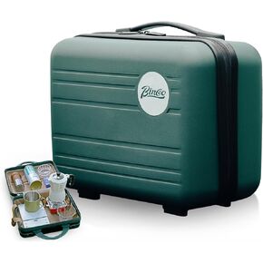 Bincoo Coffee Maker Travel Case 10" for Barista Espresso Machine Travel Case Waterproof-Coffee Maker Storage Box with Comfortable Hand Hold Belt, Suitable for Travelling, Office, Camping (Dark green)