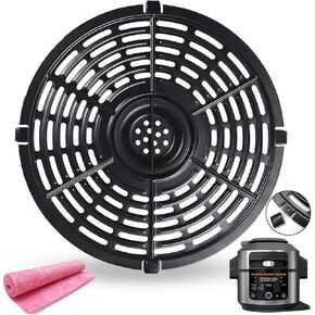 Air Fryer Crisper Plate for Ninja 6.5QT OL501/OL500 Foodi Pressure Cooker & Air Fryers, Premium Nonstick Air Fryer Rack Grill Plate Pan Insert Grate Shelf Grid for 6.5QT Ninja Air Fryer