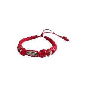 Virgin Mary Medal Adjustable Red String Bracelet Virgen la Milagrosa, virgen de guadalupe bracelet Jewelry virgen de guadalupe catholic our lady virgencita Red