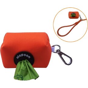 Biodegradable Dog Poop Bag Dispenser, 15-Count, With Zipper and Storage Compartment