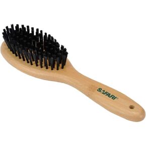 Coastal - Safari - Bristle Dog Brush with Bamboo Handle, Brush, Large (8.5" L x 2.5" W)