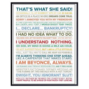 The Office Merchandise - Michael Scott Poster - The Office Merch - The Office Decor - The Office Wall Decor - The Office Gifts - The Office Quotes The Office Wall Art Picture - Boss Gifts - Men, Women