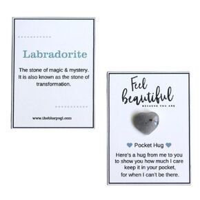 Gemstone Pocket Hugs with Inspirational and Informative cards (Carnelian)