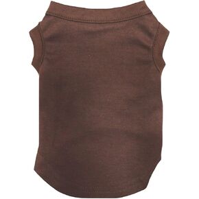 Petitebella Brown Puppy Dog Shirt (Brown, Medium)