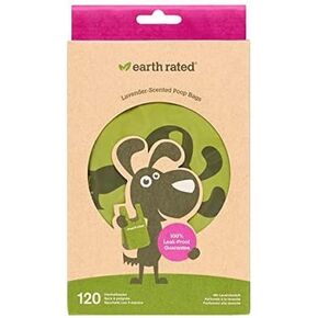 Dog Lavender-Scented Poop Bags, Pack of 120