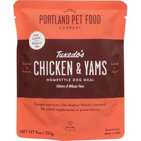 Tuxedo's Chicken & Yams Dog Meal, 9 OZ