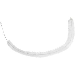 Aquarium Filter Brush, Flexible Bristles Hose Pipe Cleaner with Stainless Steel Long Tube Cleaning Brush Aquarium Fish Tank Pipe Brush Pump Hose Brush
