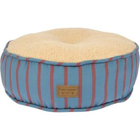 Harry Barker STRIPED PILLOW and LOUNGER DOG BEDS, STRIPED LOUNGER BED - Large