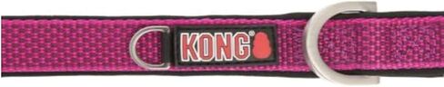 KONG Comfort Neoprene Padded Dog Collar offered by Barker Brands Inc. (Medium, Blue) in Saudi Arabia