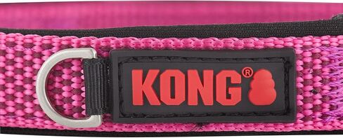 KONG Comfort Neoprene Padded Dog Collar offered by Barker Brands Inc. (Medium, Blue) in Saudi Arabia