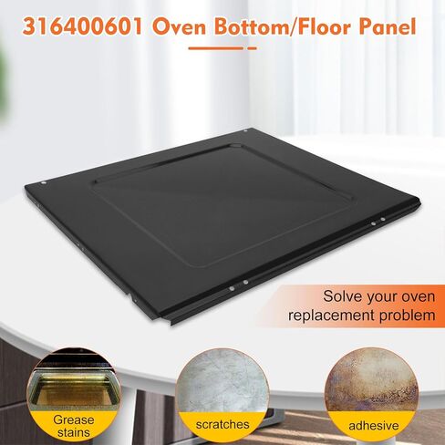 Upgraded 316400601 Oven Bottom Panel Unit, Durable Range Oven Bottom Panel Replacement Parts Compatible with frigidaire, gibson, kenmore, tappan, crosley in Kuwait