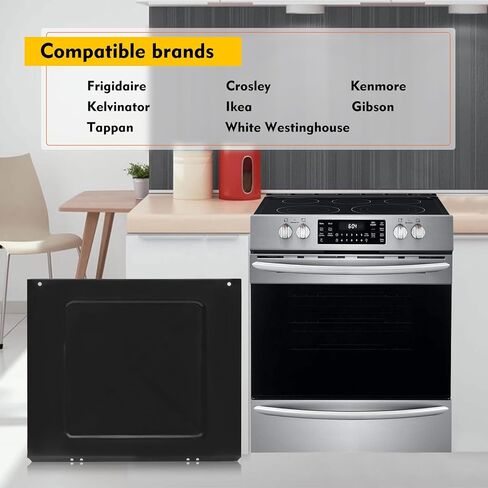 Upgraded 316400601 Oven Bottom Panel Unit, Durable Range Oven Bottom Panel Replacement Parts Compatible with frigidaire, gibson, kenmore, tappan, crosley in Kuwait
