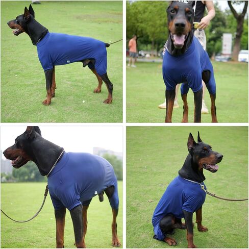 LoveLongLong Dog Jumpsuit with UV Protection and Quick-Dry Fabric for Spring Summer Pet Pajamas Pink L in Kuwait