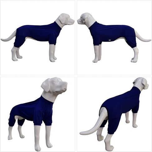 LoveLongLong Dog Jumpsuit with UV Protection and Quick-Dry Fabric for Spring Summer Pet Pajamas Pink L in Kuwait