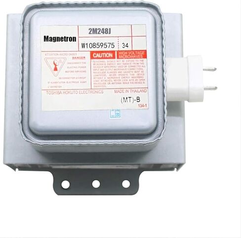 W10859575 Magnetron 2M248J for Whirlpool Microwave Oven Magnetron 00491180 491180, PS8722394, AP3383942, 1052596, PS11731447, AP5999338, 8184652 53001581 2M282J 4359624 Magnetron in Saudi Arabia