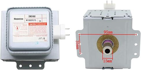 W10859575 Magnetron 2M248J for Whirlpool Microwave Oven Magnetron 00491180 491180, PS8722394, AP3383942, 1052596, PS11731447, AP5999338, 8184652 53001581 2M282J 4359624 Magnetron in Saudi Arabia