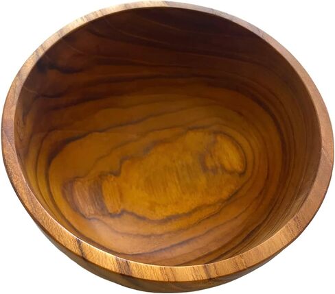 eco friendly, healthy Natural teak Wooden Bowls Hand-Carved Dip Tray Bowl Ideal for Appetizers, Dips, Sauce, Nuts, Olives, Seeds, Desserts made by Balinese artisans (open, Small) in Saudi Arabia