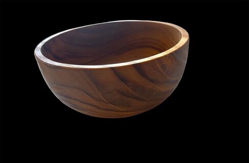 eco friendly, healthy Natural teak Wooden Bowls Hand-Carved Dip Tray Bowl Ideal for Appetizers, Dips, Sauce, Nuts, Olives, Seeds, Desserts made by Balinese artisans (open, Small) in Saudi Arabia