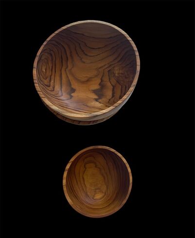 eco friendly, healthy Natural teak Wooden Bowls Hand-Carved Dip Tray Bowl Ideal for Appetizers, Dips, Sauce, Nuts, Olives, Seeds, Desserts made by Balinese artisans (open, Small) in Saudi Arabia