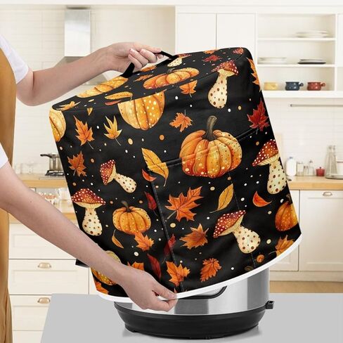 Butterfly Air Fryer Cover Pink Kitchen Appliance Covers with Handle and Side Accessory Pouch Portable Fits Most Pressure Cookers Rice Cookers Holiday Gifts in Saudi Arabia