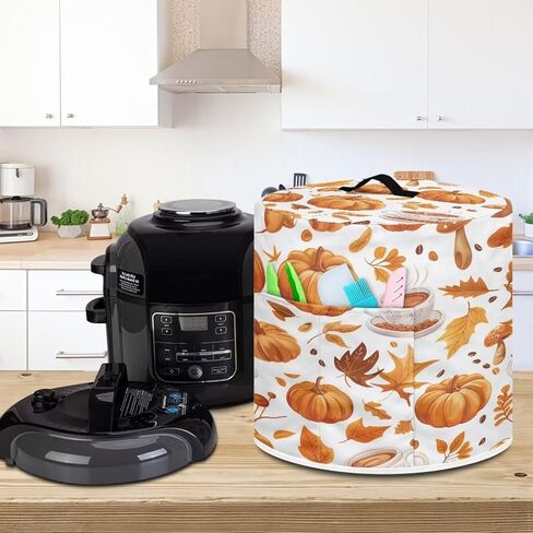 Butterfly Air Fryer Cover Pink Kitchen Appliance Covers with Handle and Side Accessory Pouch Portable Fits Most Pressure Cookers Rice Cookers Holiday Gifts in Saudi Arabia