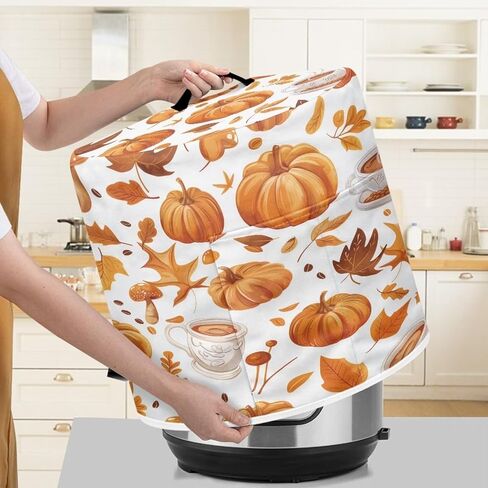 Butterfly Air Fryer Cover Pink Kitchen Appliance Covers with Handle and Side Accessory Pouch Portable Fits Most Pressure Cookers Rice Cookers Holiday Gifts in Saudi Arabia