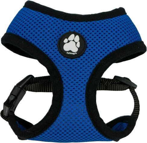 Furhaven Adjustable Padded Mesh Dog Harness - Lagoon Blue, Extra Large in Saudi Arabia