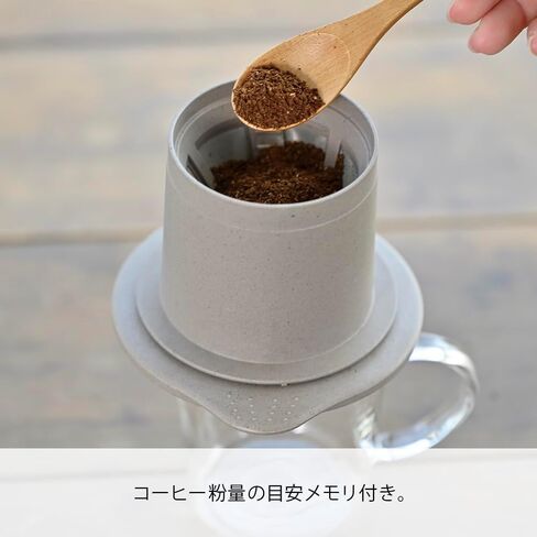 HARIO BATON Series BT-CFOD-01 Café All Dripper Coffee Drip for 1 Cup, Stainless Steel Mesh, Made in Japan in Saudi Arabia