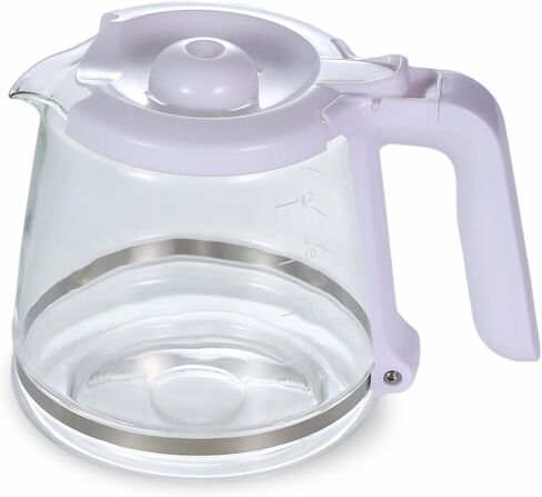 12-Cup Replacement Glass Carafe, Compatible with Mr. Coffee (#RF, LM, PC and SC Series - Black Handle) in Saudi Arabia