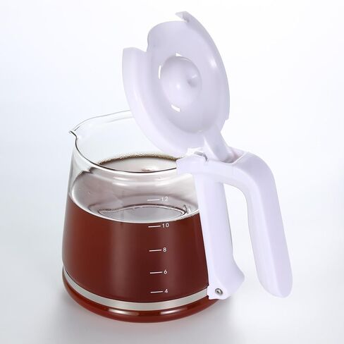 12-Cup Replacement Glass Carafe, Compatible with Mr. Coffee (#RF, LM, PC and SC Series - Black Handle) in Saudi Arabia