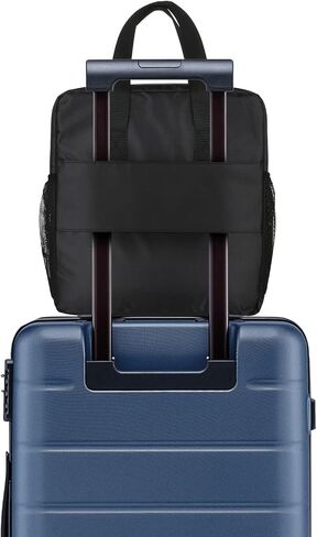 Beautyflier Coffee Maker Carrying Bag for Keurig K-Mini or K-Mini Plus, Coffee Maker Travel Bag, Single Serve Coffee Brewer Carrying Case with Multiple Pockets for K-Cup Pods, Black (Bag Only) in Saudi Arabia