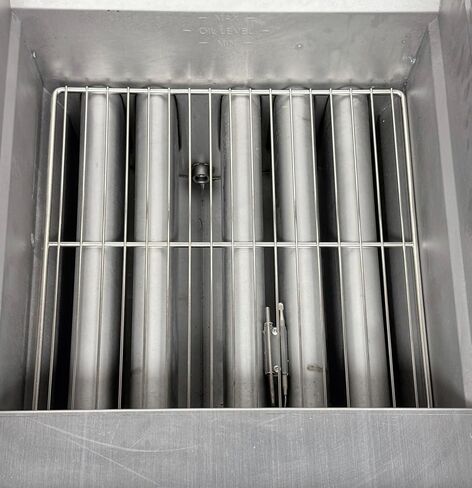 PITCO Fryer Basket Support 17 1/2"" x 17 1/2"" P6073186, Depth 17.5 in. Width 17.5 in, Silver, FMP 226-1058 in Saudi Arabia