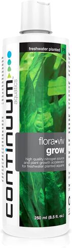 Continuum Aquatics Flora Viv Grow - مصدر النيتروجين ومسرع نمو النباتات لأحواض السمك المزروعة في المياه العذبة، 250 مل in Kuwait