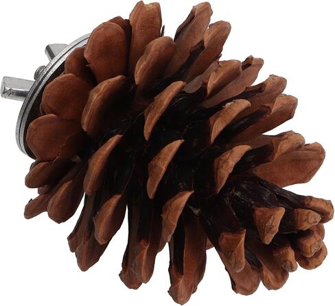 Zyyini Pinecone Chewing Bird Toy Nut Fix Bird Bite Pinecone Safe Bite Resistant for Parakeets and Parakeets in Saudi Arabia
