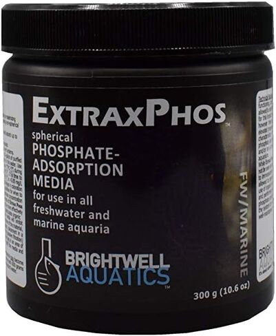 Brightwell Aquatics ExtraxPhos - وسائط إزالة الفوسفات للمياه المالحة البحرية وأحواض المياه العذبة 300 جم in Saudi Arabia