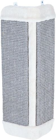 TRIXIE Wall Mount Scratching Board for Corners, Vertical Scratching Mat for Small Places, Sisal Cat Scratcher, Gray in Saudi Arabia