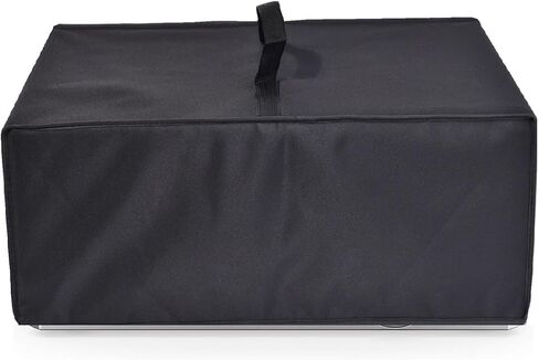 Indoor Pizza Oven dust Cover,Waterproof Caps,Compatible With Cuisinart Indoor Pizza Oven(CPZ-120/CPZ-120MB/CPZ-120BKS)/CHEFMAN Indoor Pizza Oven(RJ25-SS-AM) (Black) in Saudi Arabia