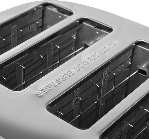 Haden Margate Poodle & Blonde Stainless Steel 4 Slice Toaster with Wide Slots, 6 Browning Control, and Removable Crumb Tray, Pale Pink/Chrome in Kuwait