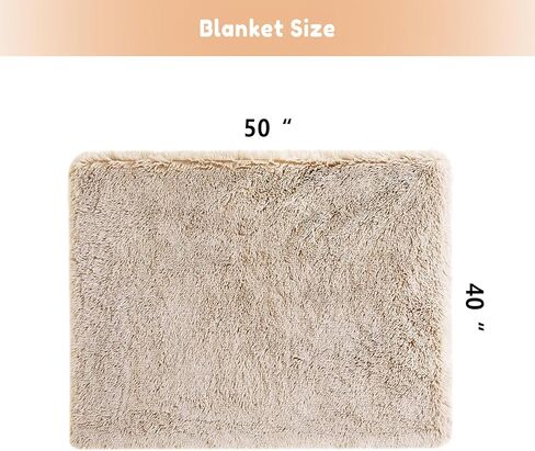 WESTERN HOME WH Small Calming Dog Bed Cat Bed with Blanket in Kuwait