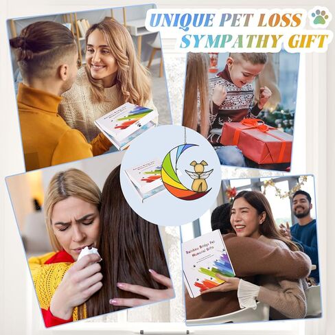 الهدايا التذكارية الكلب الزجاج الملون لفقدان الكلب، قوس قزح جسر الكلب الهدايا التذكارية للكلاب، الحيوانات الأليفة هدية التعاطف مع فقدان، فقدان هدية التعاطف الكلب، هدية الفجيعة الكلب، الحيوانات الأليفة التذكارية الكلب يمر بعيدا الهدايا in Kuwait