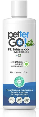 Natural Dog Shampoo Hypoallergenic with Rosemary and Melissa Essential Oil | Dogs and Cats Cleaning and Care for Your Pet Go Care PETTERGO in Saudi Arabia
