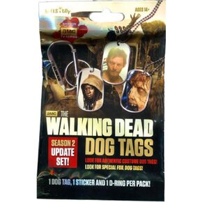 Walking Dead Season 2 Dog Tag, Stick & Carabiner Pack [Random Character]