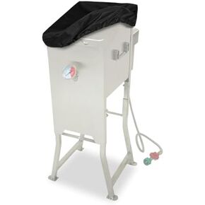 Fryer 9 Gallon Cover - 600D Heavy Duty Waterproof Dustproof Multifunctional Full Coverage Deep Fryer Cover,Fit for 9 Gallon Fryer Model 700-709 (Black)