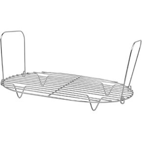 Steam and Roast Rack Compatible with Ninja Foodi Possible Cooker Pro 8.5 Qt MC1000, MC1001, MC1010 Series Slow Cooker Crockpot, Chrome Coated Multicooker Accessories