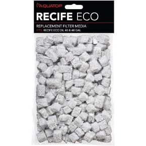 Aquatop Recife Eco Phosphate & Nitrate Removing Media Cubes for Aquariums, 80g - Optimize Aquarium Water Quality, Compatible with Recife Eco, RC-ECOPN