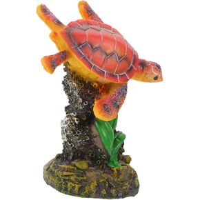 Kisangel Fish Tank Decoration Home Decor Fish Tanks Aquarium Marine Animal Ornament Sea Life Figurine Decorative Marine Animal Marine Animal Mini Statue PVC Norway