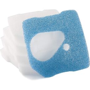 LTWHOME Replacement Coarse and Fine Filter Pads Fit for Eheim Pro 3 250, 250T, 350, 350T, 600/ Ultra G Pro 3 Filter 2071,2073,2075 and Eheim Pro 3e 350/2074 (Pack of 5pcs,1 Set)