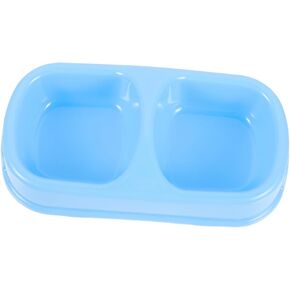 Pet Bowl Dog Water Puppy Bowl Portable Dog Bowl Double Dog Feeder Raised Double Dog Bowl Pet Feeding Station Cat Dish Dog Feeding Bowls Cat Food Plastic Cat Tray The Cat